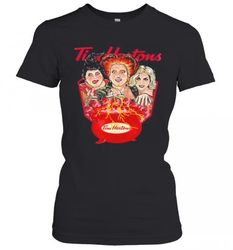 Halloween Hocus Pocus Witch Tim Hortons T-Shirt Classic Women's T-shirt