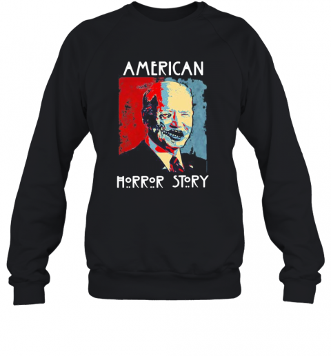 Halloween Joe Biden American Horror Story Art T-Shirt Unisex Sweatshirt