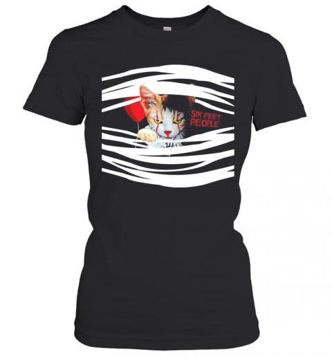 Halloween Pennywise Cat Six Feet People T-Shirt Classic Women's T-shirt