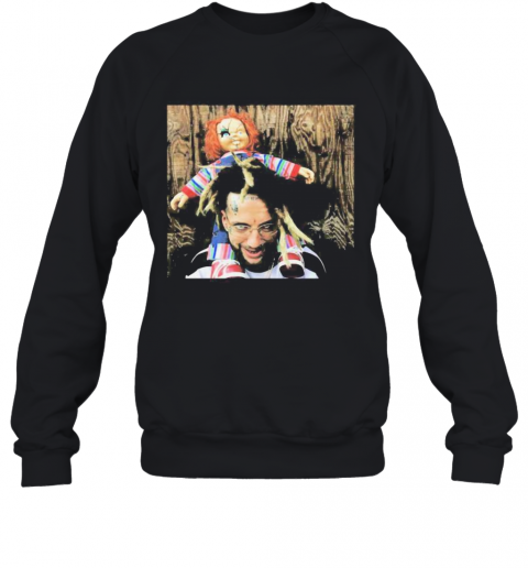 Halloween Scrim With Chucky T-Shirt Unisex Sweatshirt