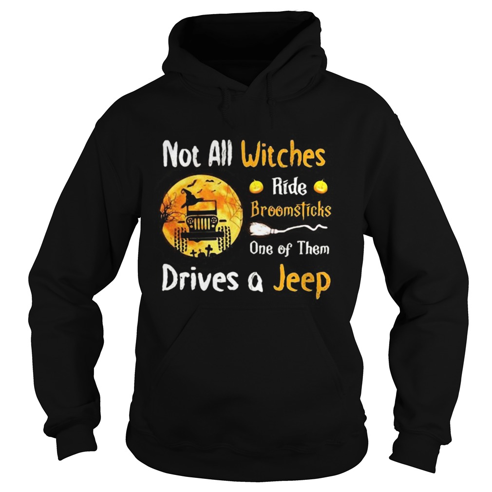 Halloween truck not all witches ride broomsticks one of them drives Hoodie