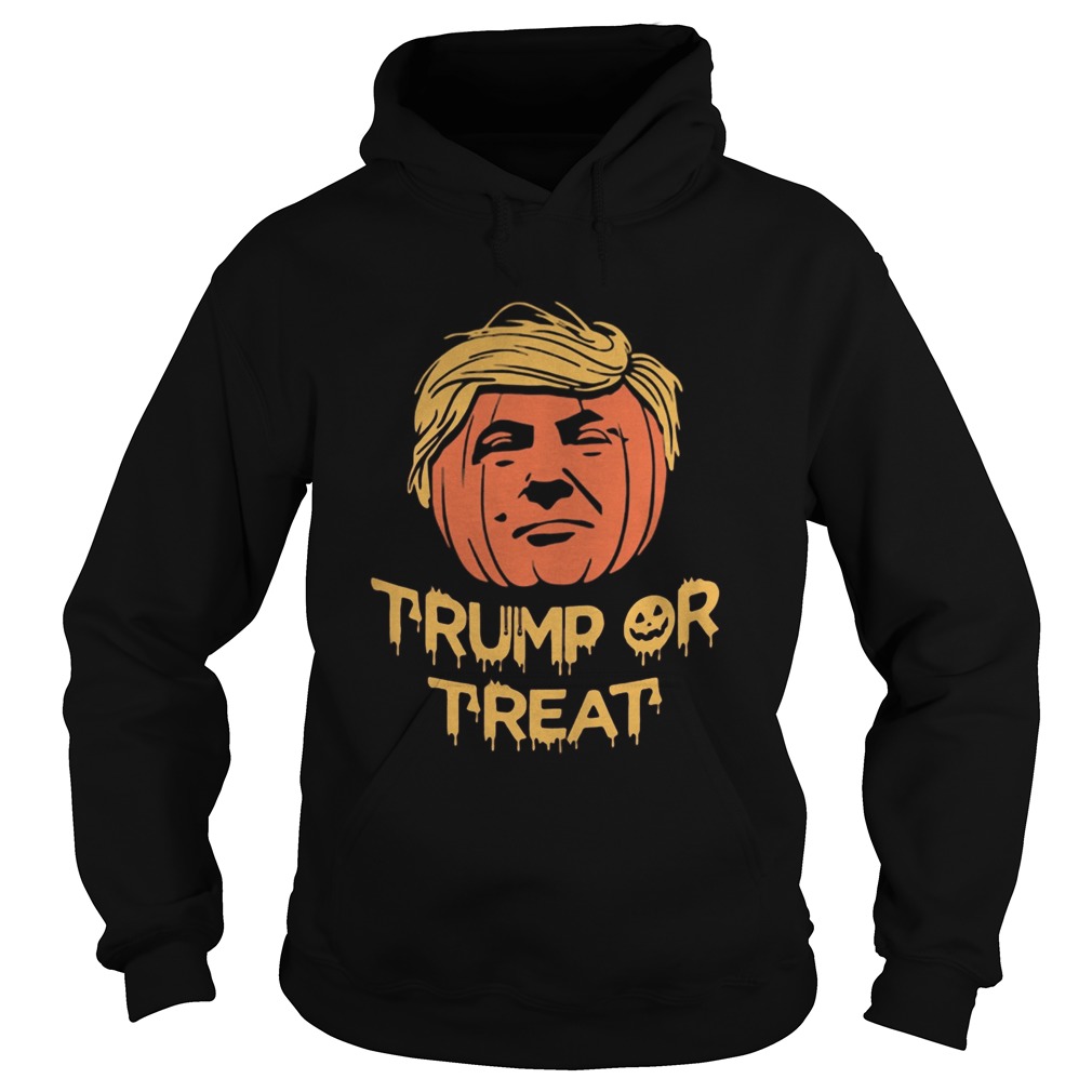 Halloween trump or treat pumpkin Hoodie