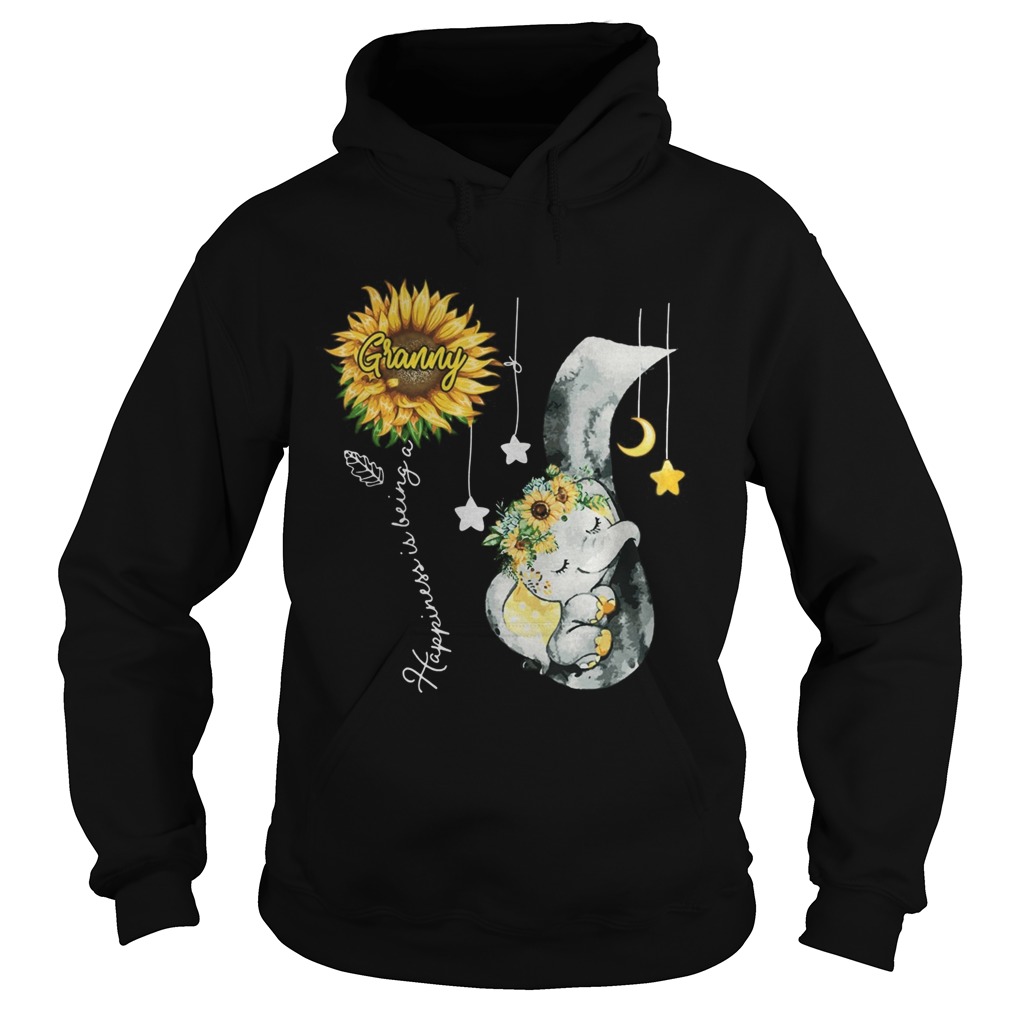 Happiness is being a granny Elephant Mothers Day Hoodie
