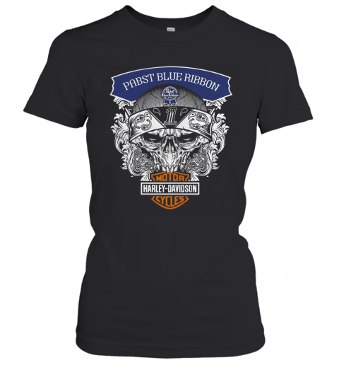 Harley Davidson Pabst Blue Ribbon T-Shirt Classic Women's T-shirt