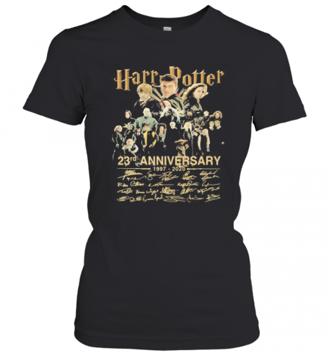 Harry Potter 23Rd Anniversary 1997 2020 Signatures T-Shirt Classic Women's T-shirt