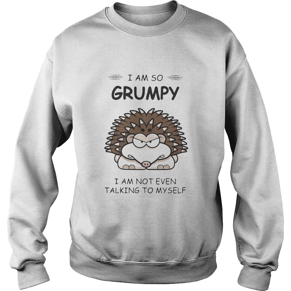 Hedgehog i am so grumpy i am not even talking to myself 2020 Sweatshirt