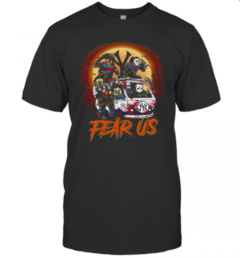 Horror Character Fear Us Halloween T-Shirt