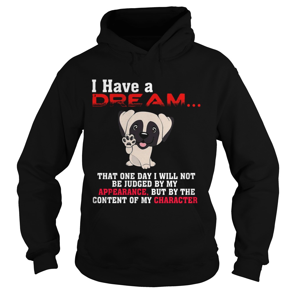 I Have A Dream That One Day I Will Not Be Judged By My Appearance But By The Content Of My Characte Hoodie
