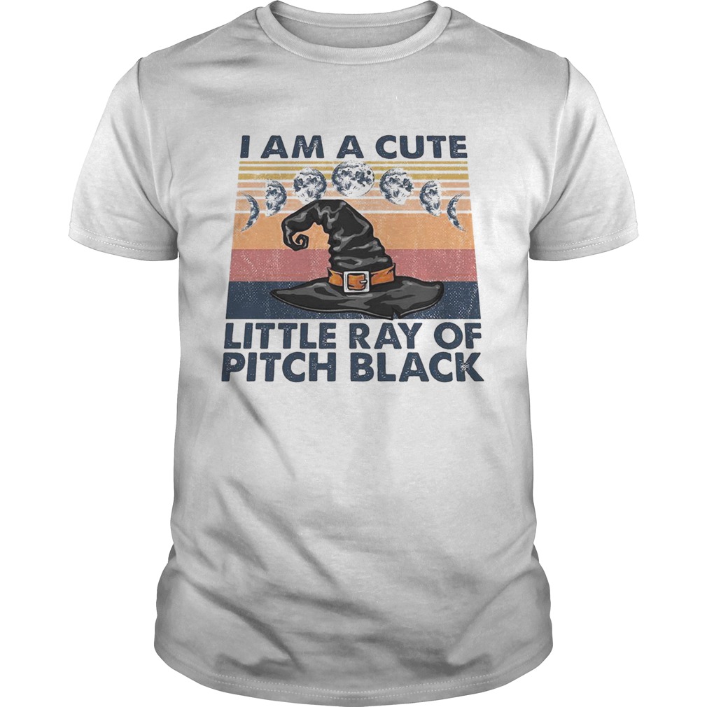 I am a cute little ray of pitch black vintage retro shirt