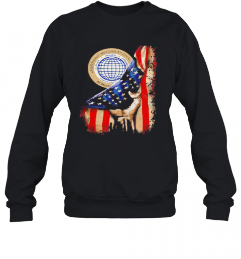 International Union Of North America American Flag Independence Day T-Shirt Unisex Sweatshirt