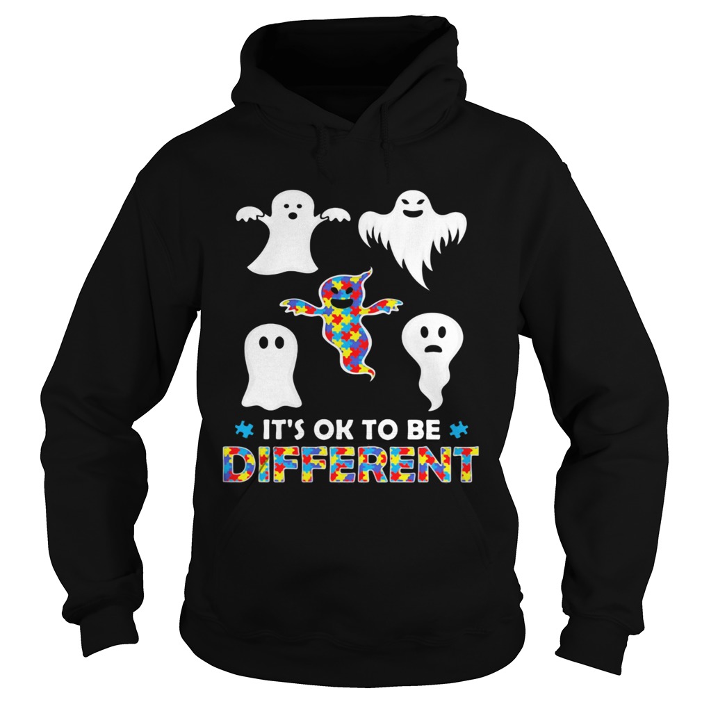 Its OK To Be Different Ghost Halloween Hoodie