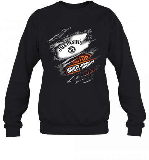 Jack Daniel'S Harley Davidson T-Shirt Unisex Sweatshirt
