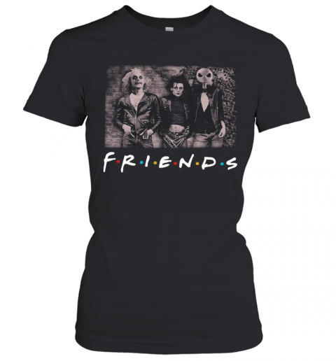 Jack Skeleton And Friend Halloween T-Shirt Classic Women's T-shirt