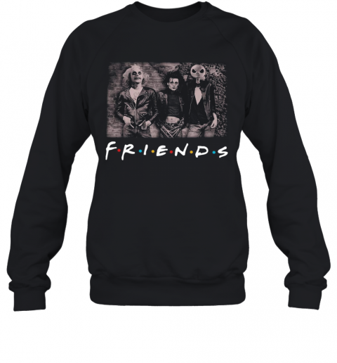 Jack Skeleton And Friend Halloween T-Shirt Unisex Sweatshirt