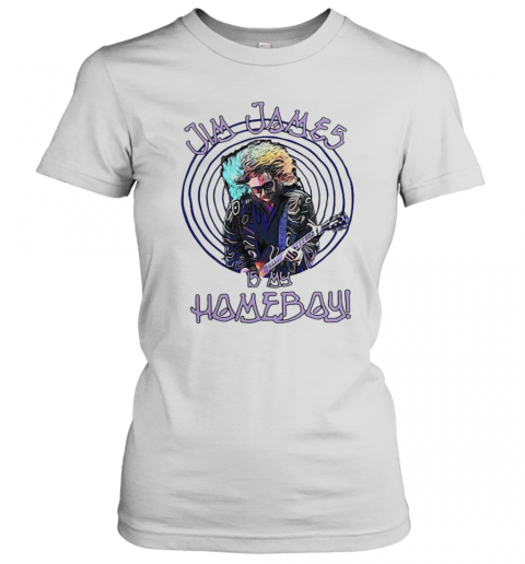 Jim James Is My Homeboy Playing Guitar T-Shirt Classic Women's T-shirt