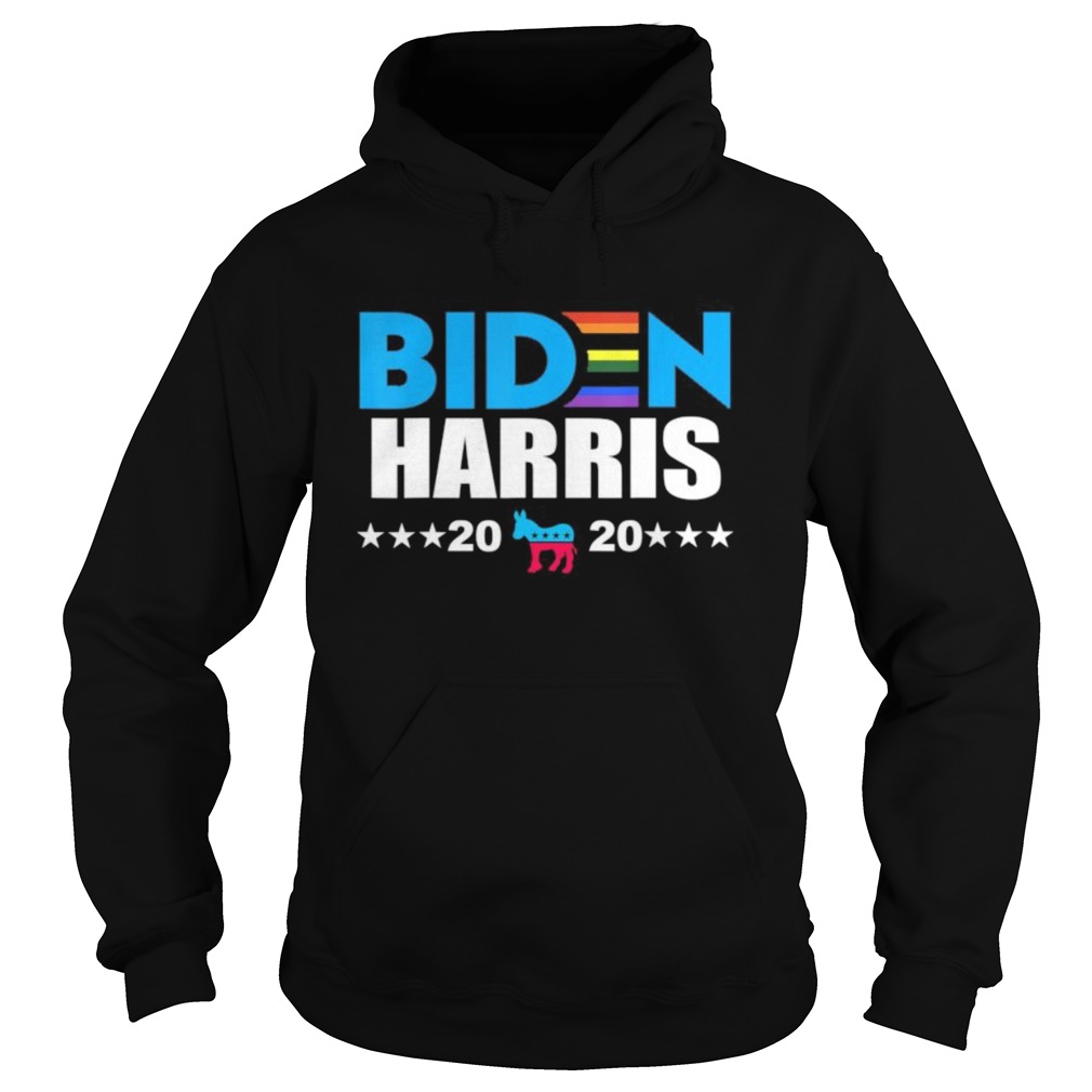 Joe Biden 2020 Biden Harris Rainbow Gay Pride LGBT Hoodie