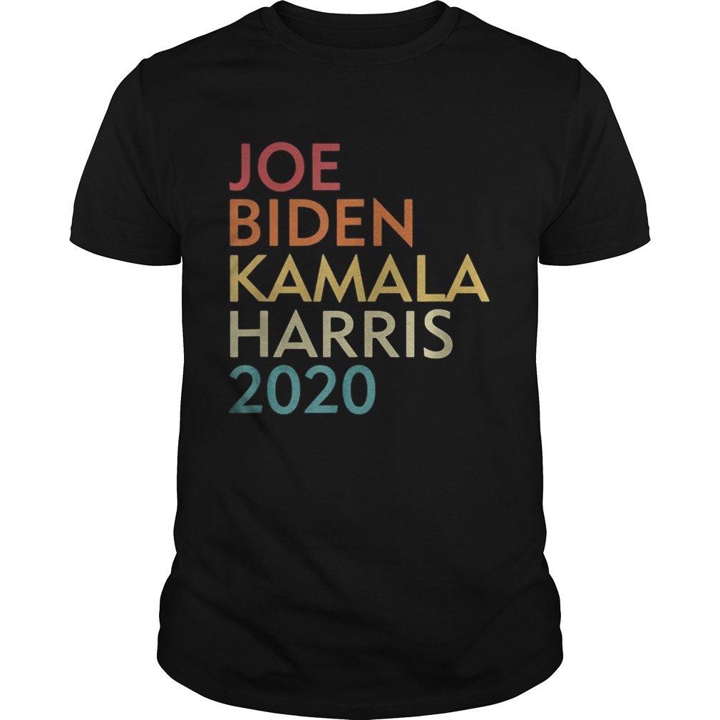 Joe biden kamala harris 2020 retro shirt