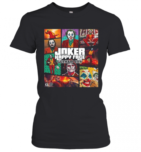 Joker Put On A Happy Face Gotham City T-Shirt Classic Women's T-shirt