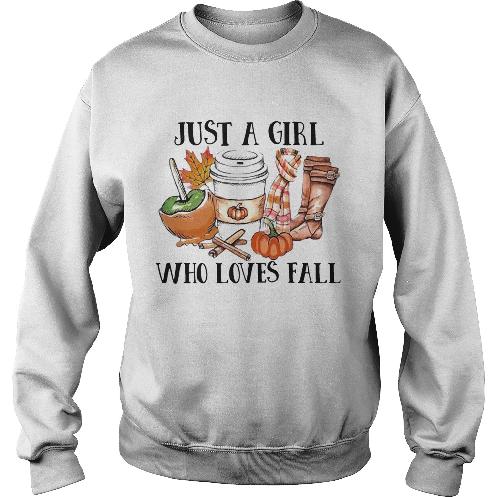 Just A Girl Who Loves Fall Sweatshirt