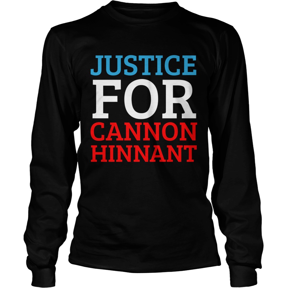 Justice For Cannon Hinnant Long Sleeve