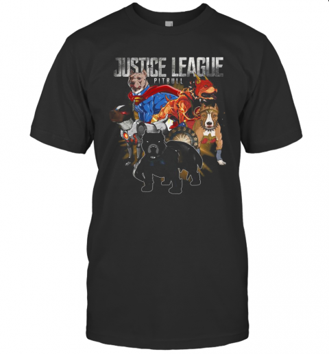Justice League Pitbull Superhero T-Shirt