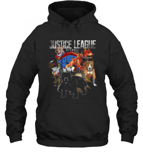 Justice League Pitbull Superhero T-Shirt Unisex Hoodie