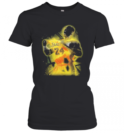 Kobe Bryant 24 Los Angeles Lakers Basketball T-Shirt Classic Women's T-shirt