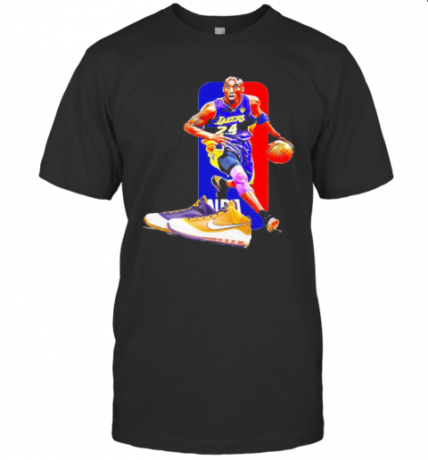 Kobe Bryant Basketball Player Nike Shoes T-Shirt