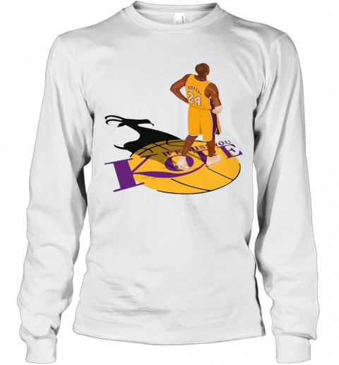 Kobe Bryant We Miss You T-Shirt Long Sleeved T-shirt 