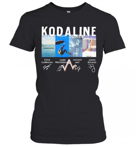 Kodaline Band Members Signatures T-Shirt Classic Women's T-shirt