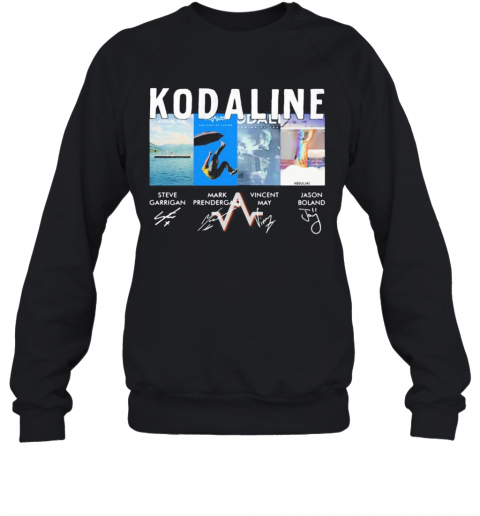 Kodaline Band Members Signatures T-Shirt Unisex Sweatshirt