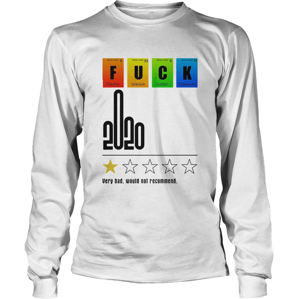 Lgbt fuck 2020 very bad would not recommend Long Sleeve