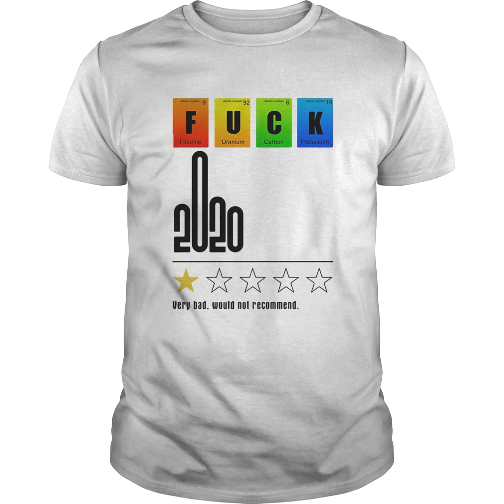 Lgbt fuck 2020 very bad would not recommend shirt