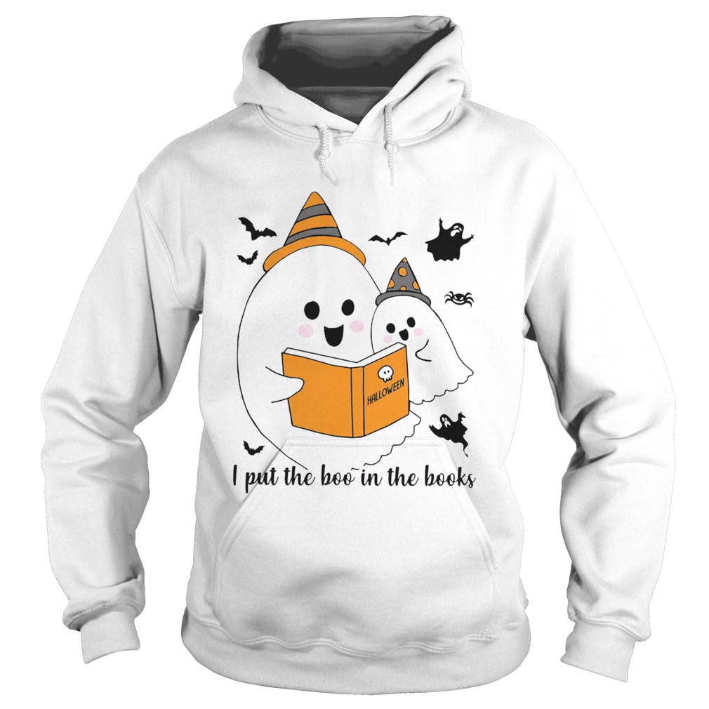 Librarian I Put The Boo In The Book Halloween Hoodie