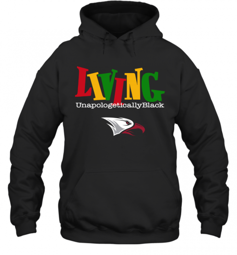 Living Unapologetically Black NNCU Eagles T-Shirt Unisex Hoodie