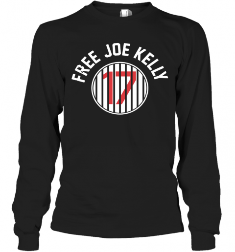 Los Angeles Dodgers 17 Free Joe Kelly T-Shirt Long Sleeved T-shirt 
