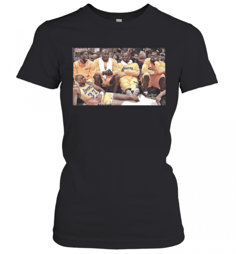 Los Angeles Lakers Basketball Team Picture T-Shirt Classic Women's T-shirt