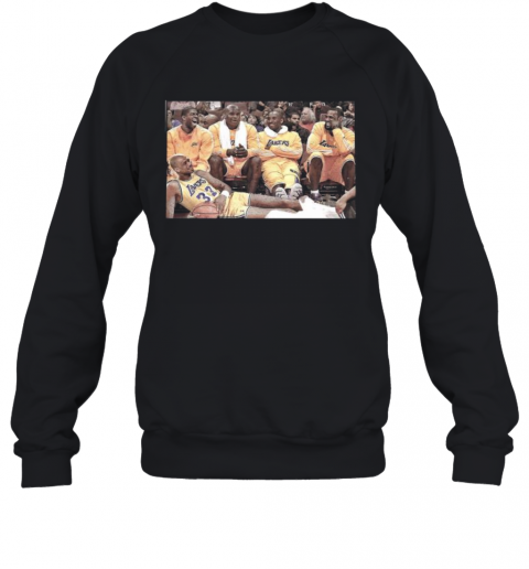 Los Angeles Lakers Basketball Team Picture T-Shirt Unisex Sweatshirt
