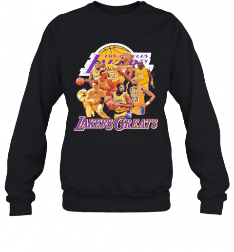 Los Angeles Lakers Greats Basketball T-Shirt Unisex Sweatshirt
