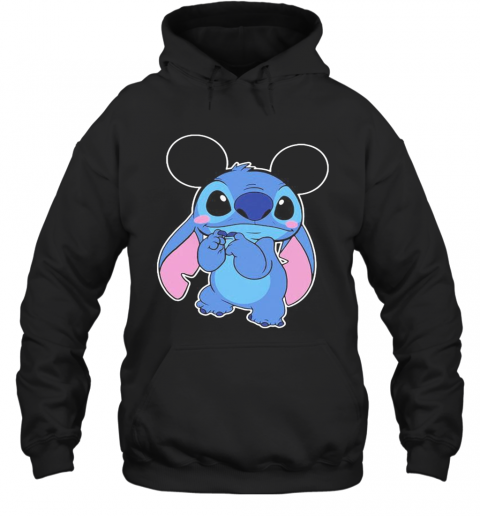 Mickey Mouse With Stitch T-Shirt Unisex Hoodie