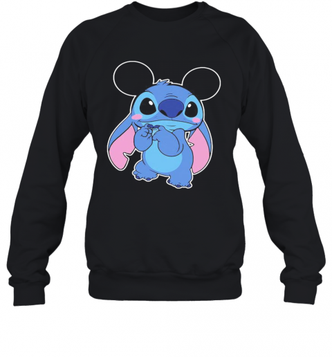 Mickey Mouse With Stitch T-Shirt Unisex Sweatshirt