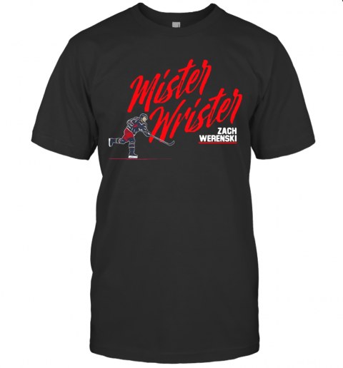 Mister Wrister Columbus Licensed By Zach Werenski T-Shirt