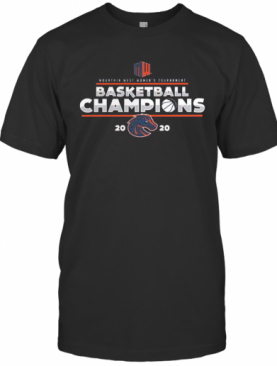 Mountain West Women'S Tournament Basketball Champions 2020 Denver Broncos T-Shirt