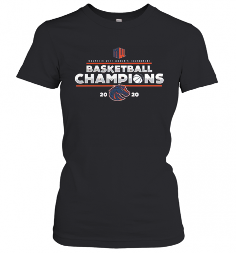 Mountain West Women'S Tournament Basketball Champions 2020 Denver Broncos T-Shirt Classic Women's T-shirt