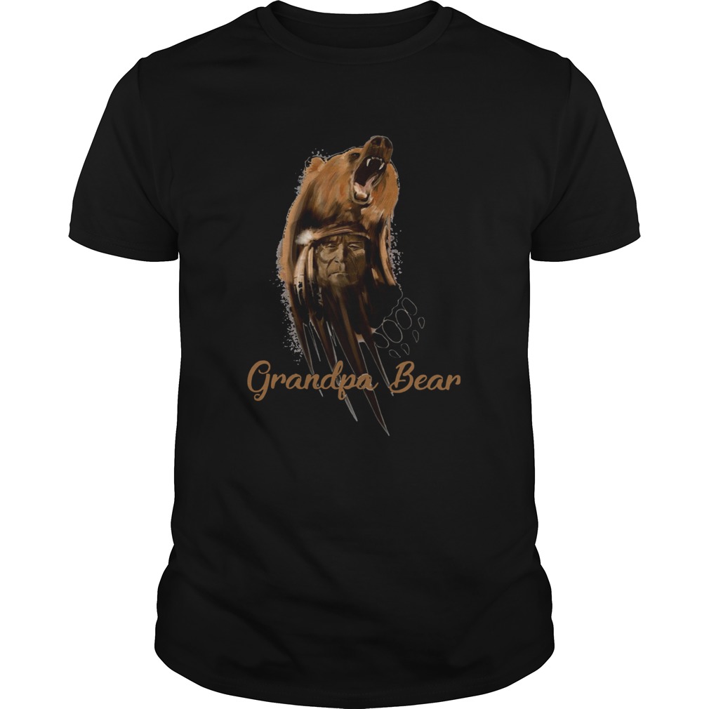 Native American Grandpa Bear shirt