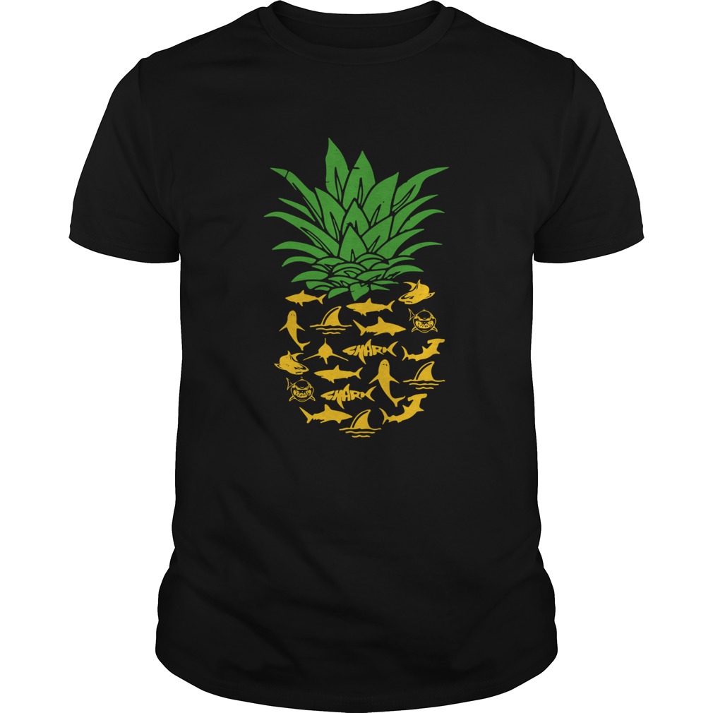Nice Shark Pineapple shirt