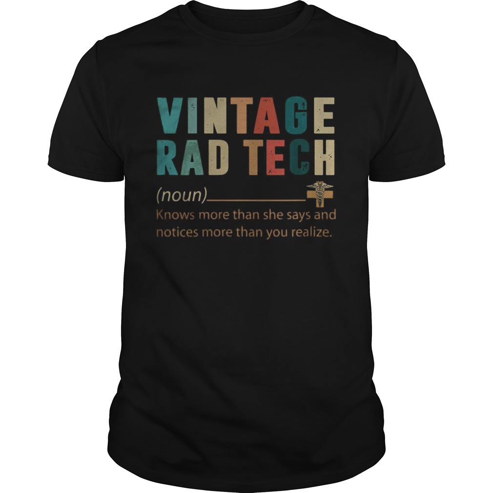 Nice Vintage Rad Tech shirt