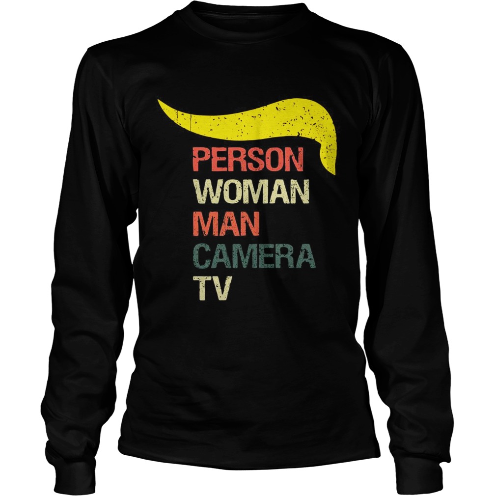 Persom Woman Man Camera Tv Mask Long Sleeve