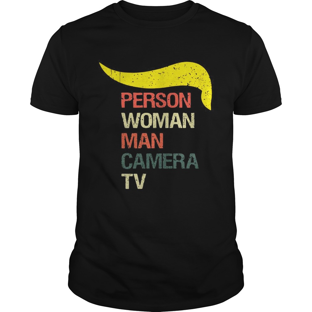 Persom Woman Man Camera Tv Mask shirt