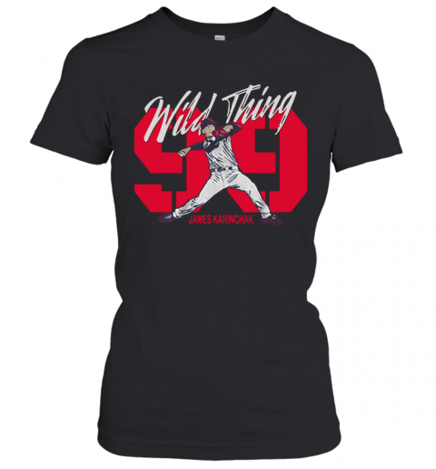 Pretty Wild Thing 99 James Karinchak T-Shirt Classic Women's T-shirt